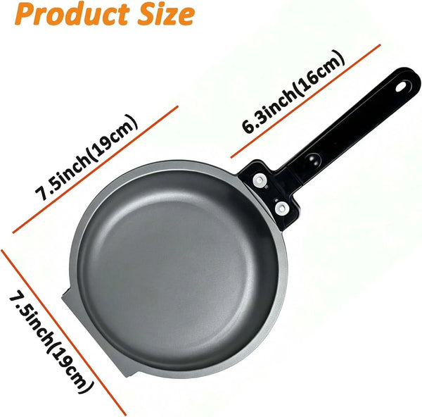 Upgraded Gray and Green Double Sided Pan, Water-Based Non-Stick Coating Flip Frying Pan for Home Kitchen, Hotel and Restaurant, Pancake Maker, Omelette Maker, Featuring Gas or Electric Stove Cooking2