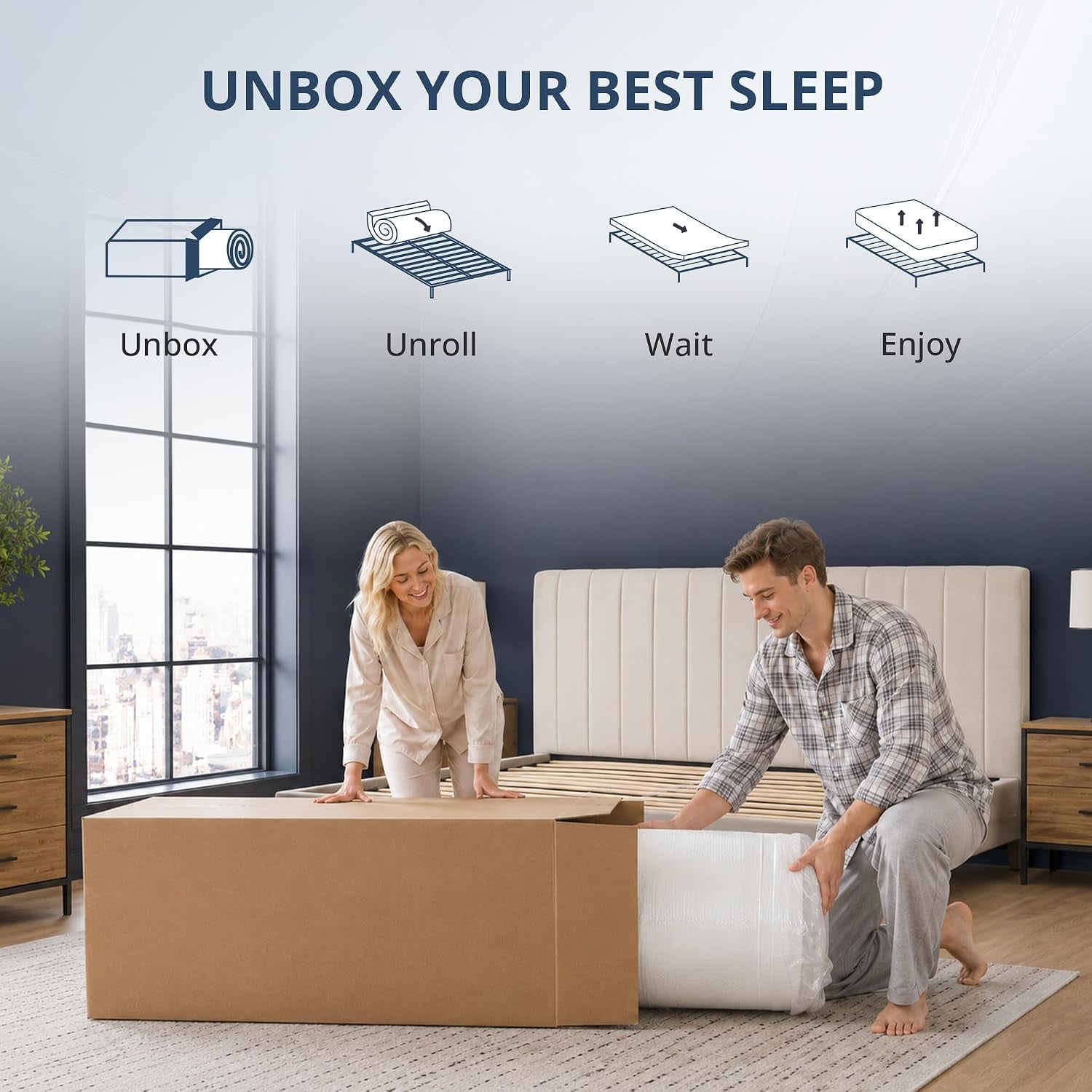 king-size-mattress-14-inch-gel-memory-foam-mattress-firm-support
