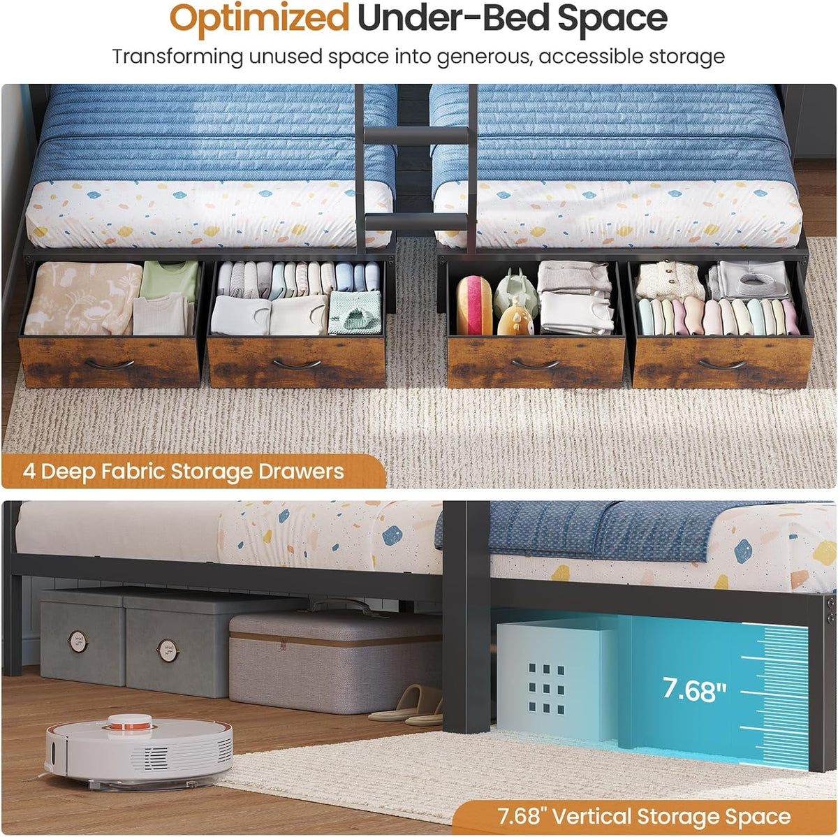 triple-bunk-bed-with-8-storage-drawers-charging-station-and-led-lights-full-over-twin-bunk-beds-with-storage-headboard-shelves-boxes-metal-bunk-beds-for-3-with-safe-guardrail-and-stair-black