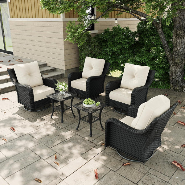 6 Pieces Outdoor Patio Furniture Sets1