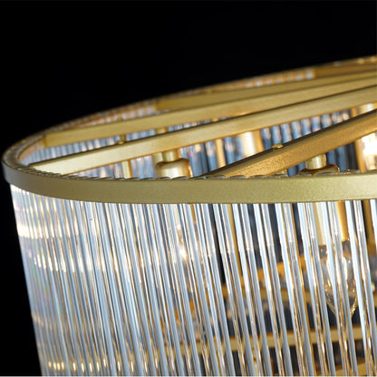 Large Gold Chandeliers H68 Modern High Ceiling Chandelier 7-Tier Glass Chandelier Foyer Entryway Ceiling Light Fixture for Staircase Grand Living Room Entry Extra Long5