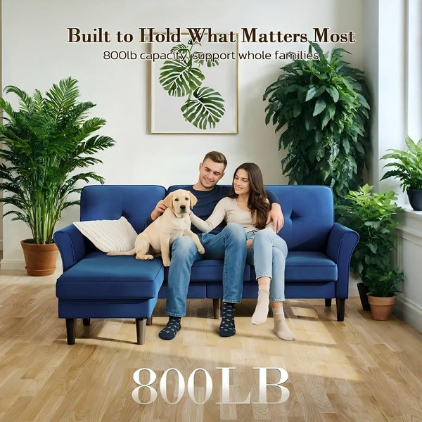 Sofa Couch, 83" Sofas for Living Room, Soft Couches for Living Room8