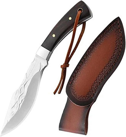 Meat Cleaver,Cleaver Knife Stainless Steel Boning Knife with Cover for Outdoor Camping, Fruit Knife, Cleaver Knife (Color : 1Pcs Knife)1