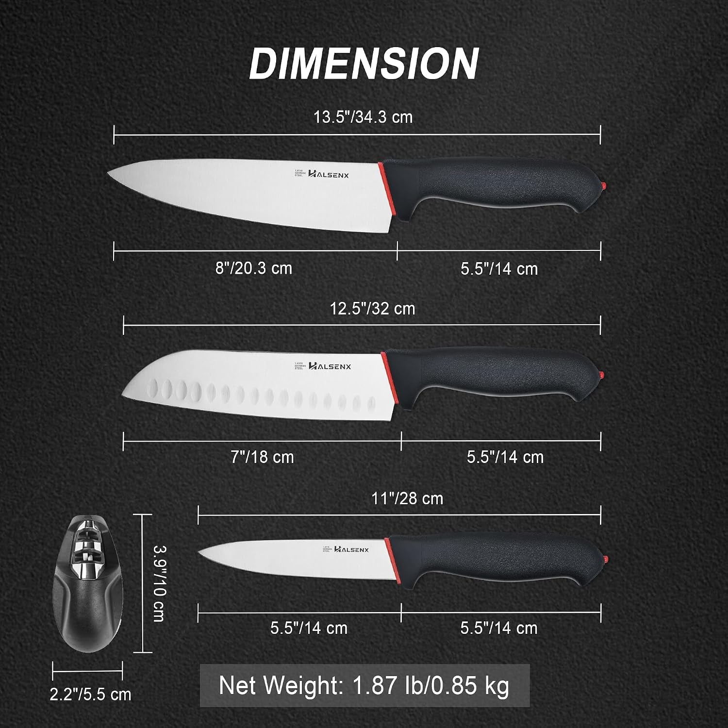 5-piece-kitchen-knife-set-in-drawer-storage-sharpener-4-pc-chef-santoku-utility-knives-drawer-storage-no-block-built-in-sharpener-soft-non-slip-grip-rust-proof-steel