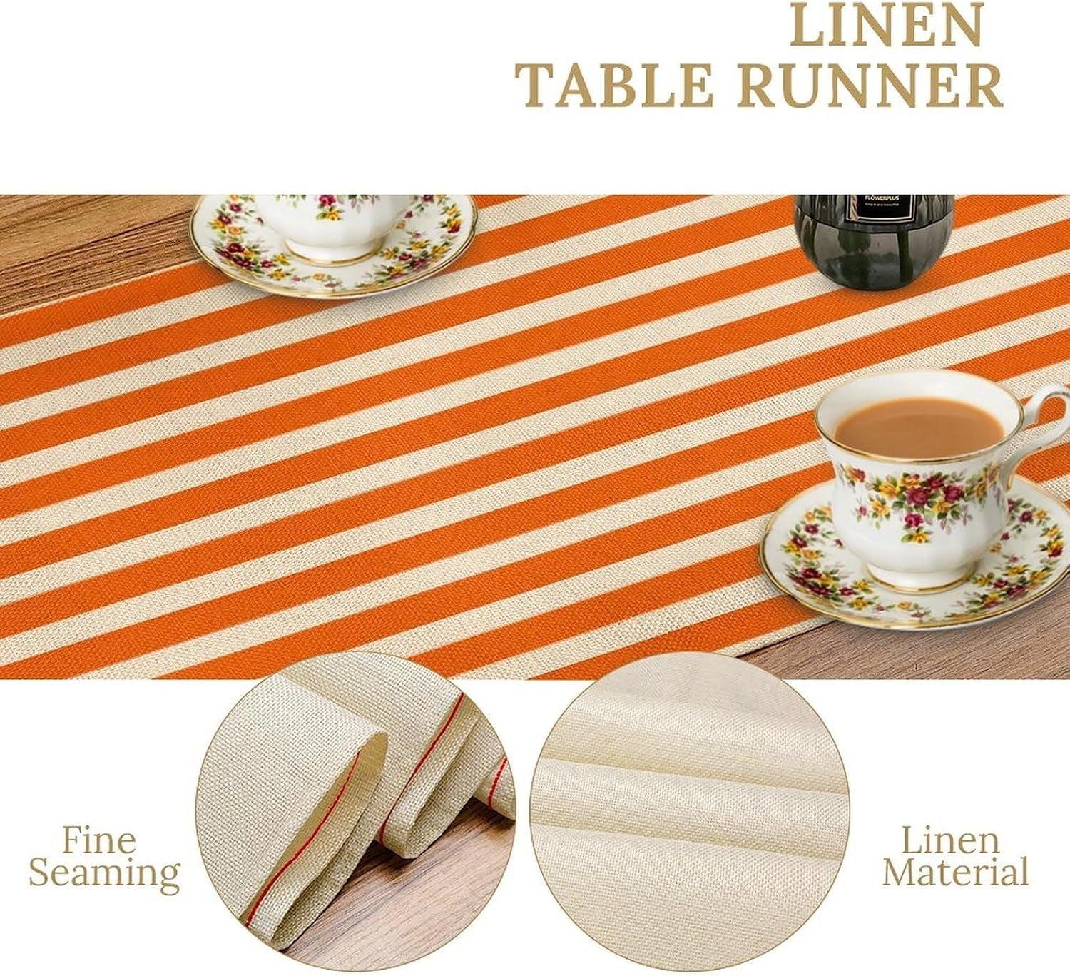 striped-table-runner-orange-white-vertical-stripe-modern-minimalism-farmhouse-table-kitchen-dinning-table-runner-for-indoor-home-decor-birthday-party-wedding-13x36-inch