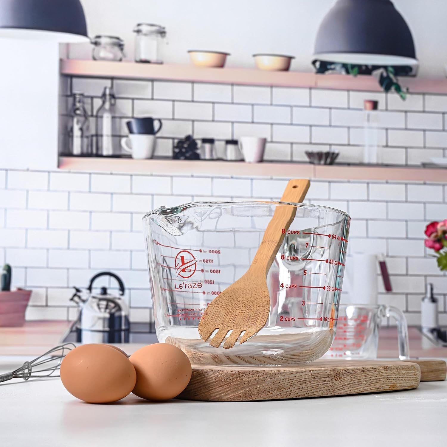 8-cup-large-glass-measuring-cup-kitchen-mixing-bowl-liquid-measure-cups-glass-bakeware-set-punch-bowl