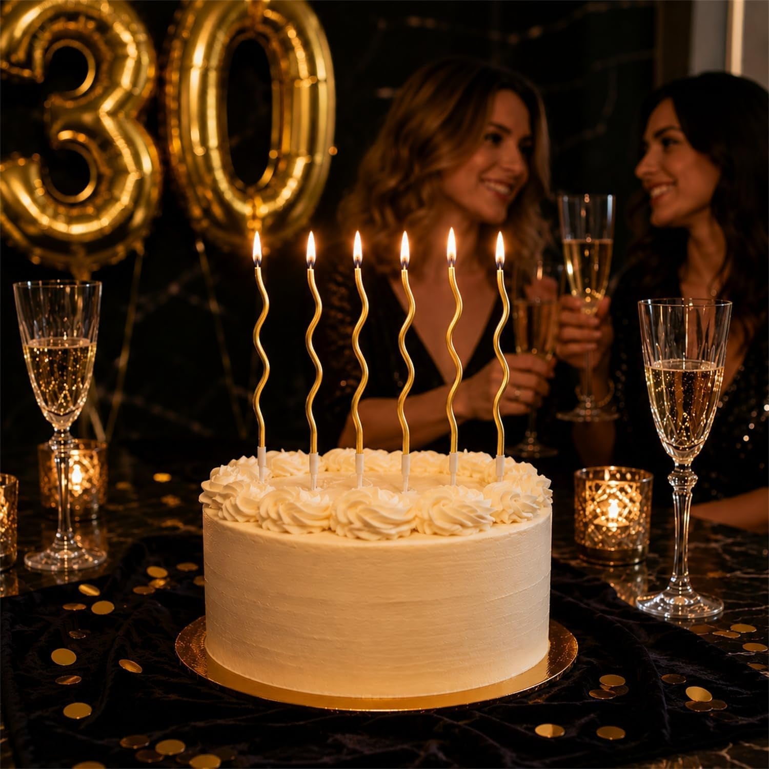 12-pcs-twisted-birthday-candles-with-holders-gold