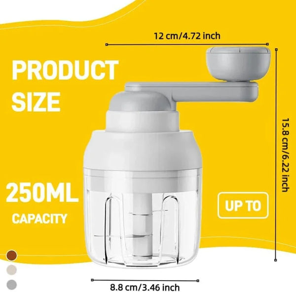 Multi-Functional Manual Food Processor Vegetable Chopper, Hand-Powered Handle Onion Chopper with Clear Container, Food Chopper for Vegetables Meat Fruits Nuts Herbs Onions,Ideal Gift (Green)2