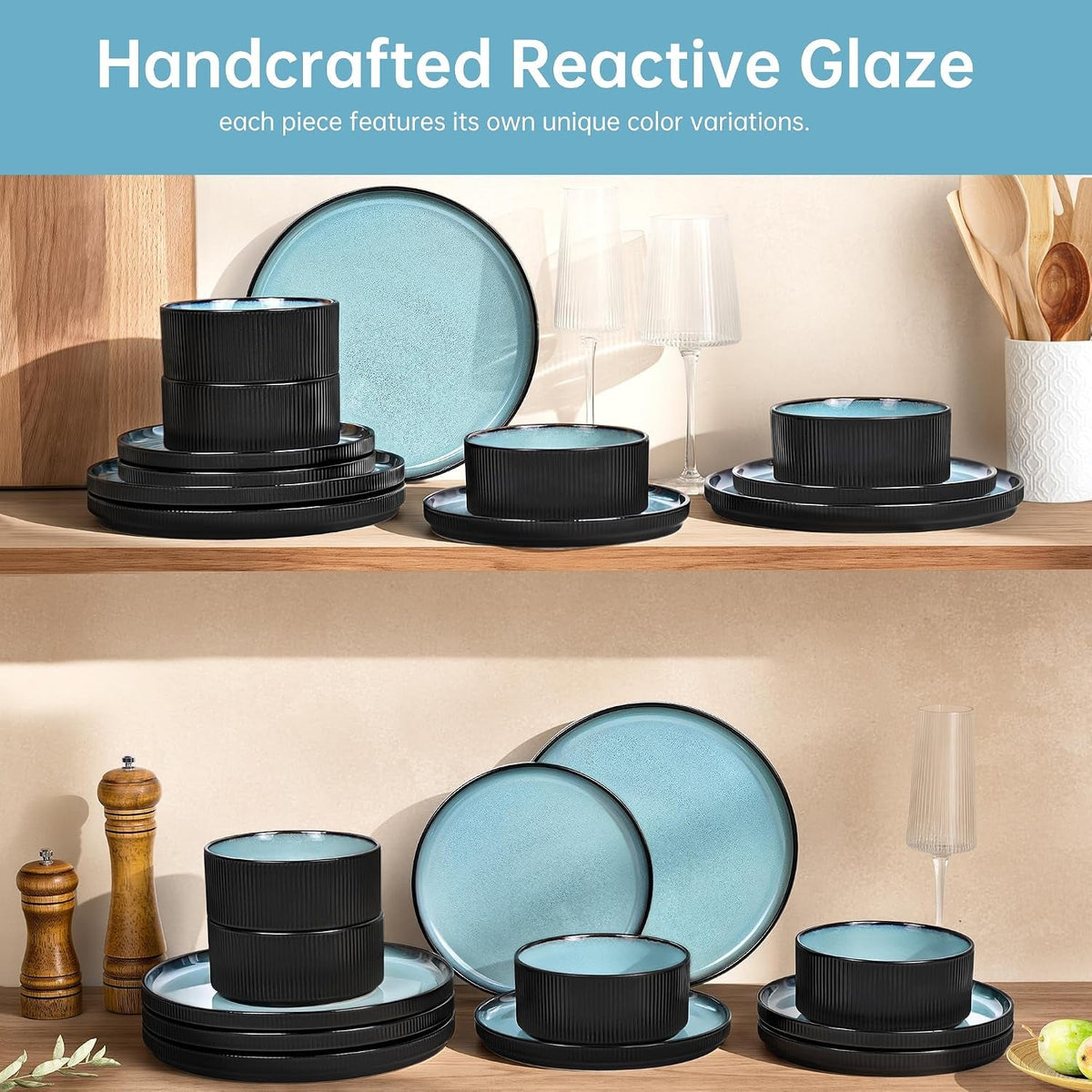12-pcs-reactive-glaze-teal-stoneware-dinnerware-sets-for-4