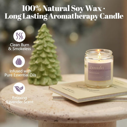 Scented Candles Gift Set for Women, 6-Pack Aromatherapy Candles for Home5