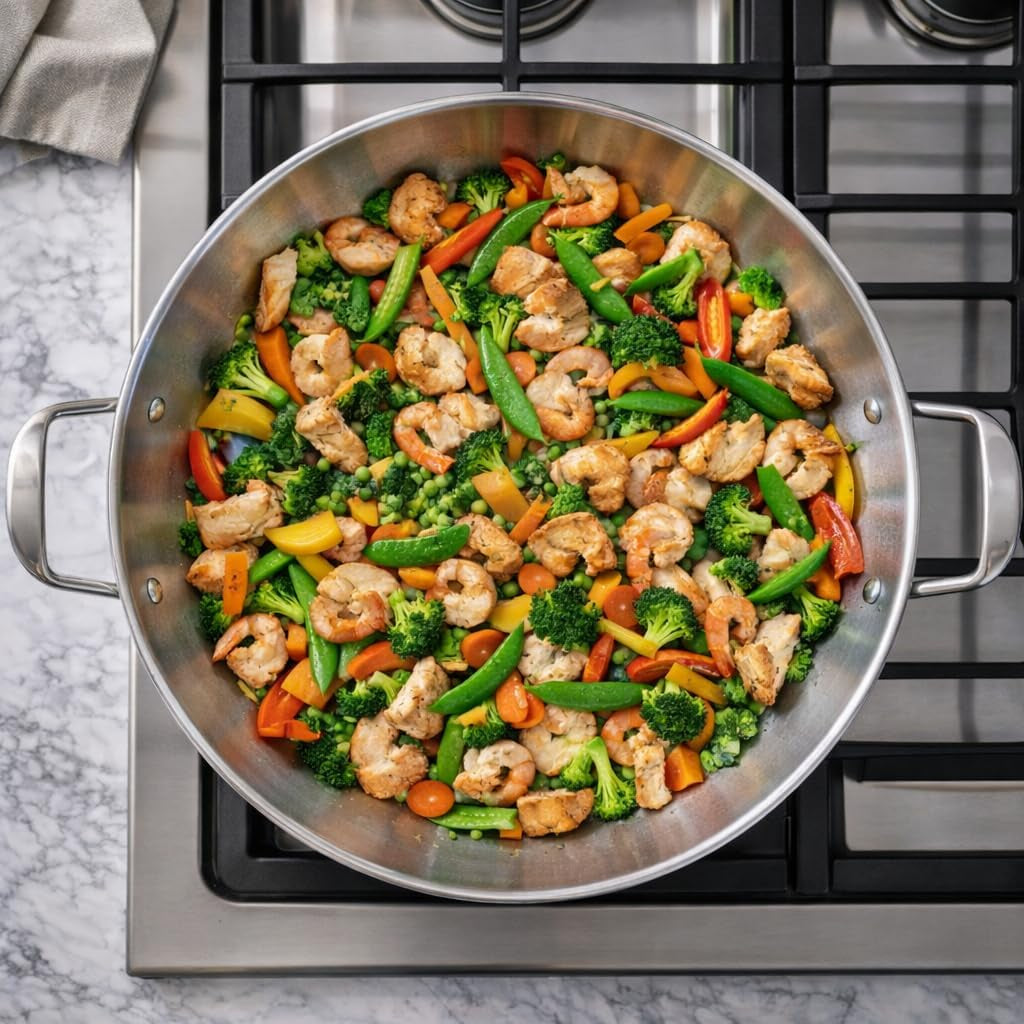 14-inch-stainless-steel-wok-with-glass-lid-aluminum-core-tri-ply-construction-brushed-interior-polished-exterior-dual-handles-stir-fry-pan-for-gas-electric-stovetops