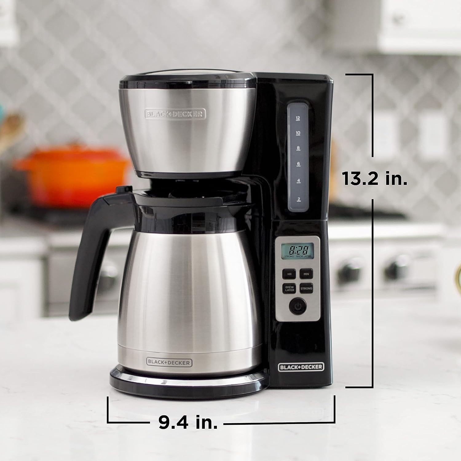 black-decker-12-cup-thermal-programmable-coffee-maker-with-brew-strength-and-vortex-technology-black-steel-cm2046s-programmable-coffee-maker-with-vortex-showerhead-brew-strength-control-and-mess-free-perfect-pour-spout