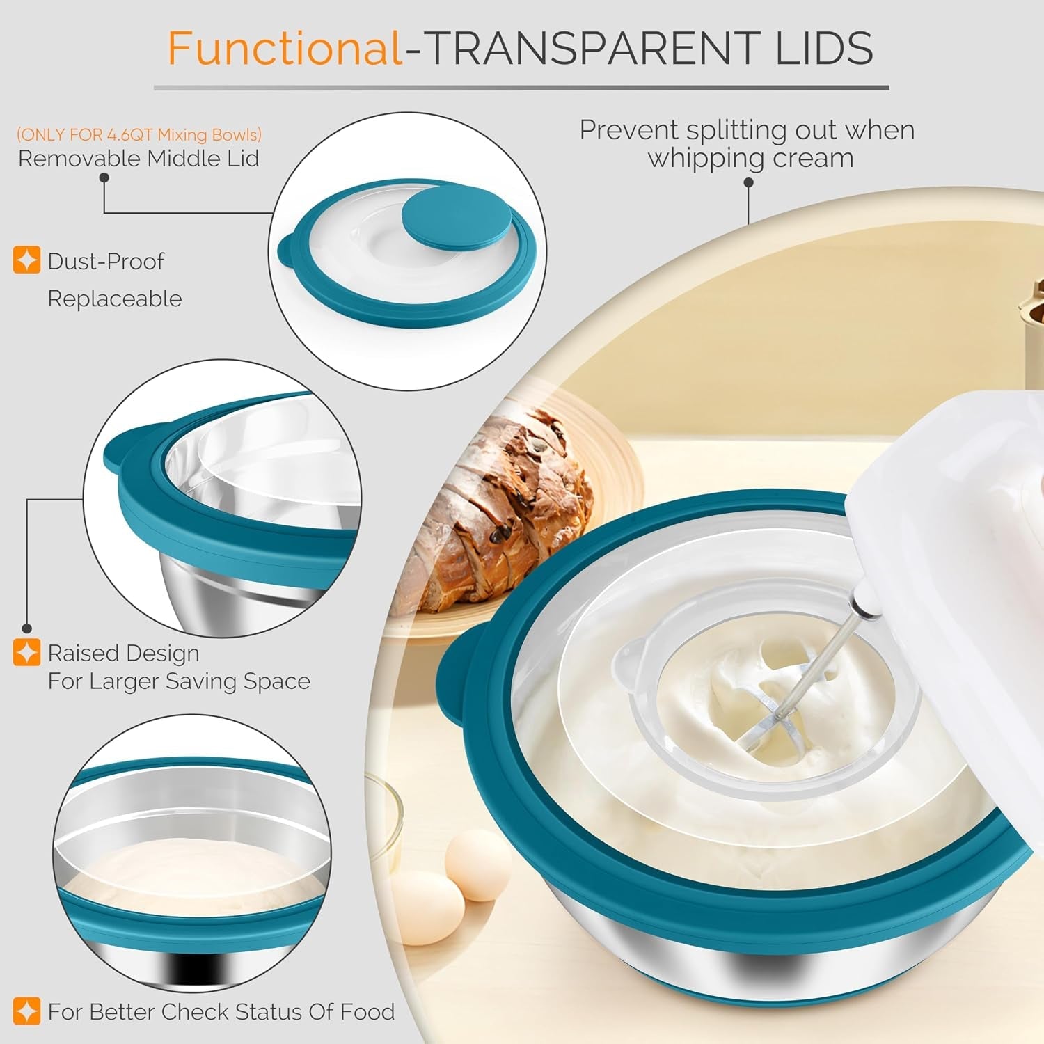 mixing-bowls-24-piece-stainless-steel-salad-serving-bowl-with-airtight-clear-lids-metal-nesting-bowl-for-kitchen-cooking-prepping-storing-with-3-graters-4-6-2-6-1-5-1-0-7-qt-teal-blue