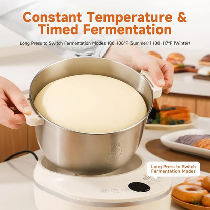 7.4Qt Electric Dough Maker with Seasonal Fermentation, HMJ-A7015