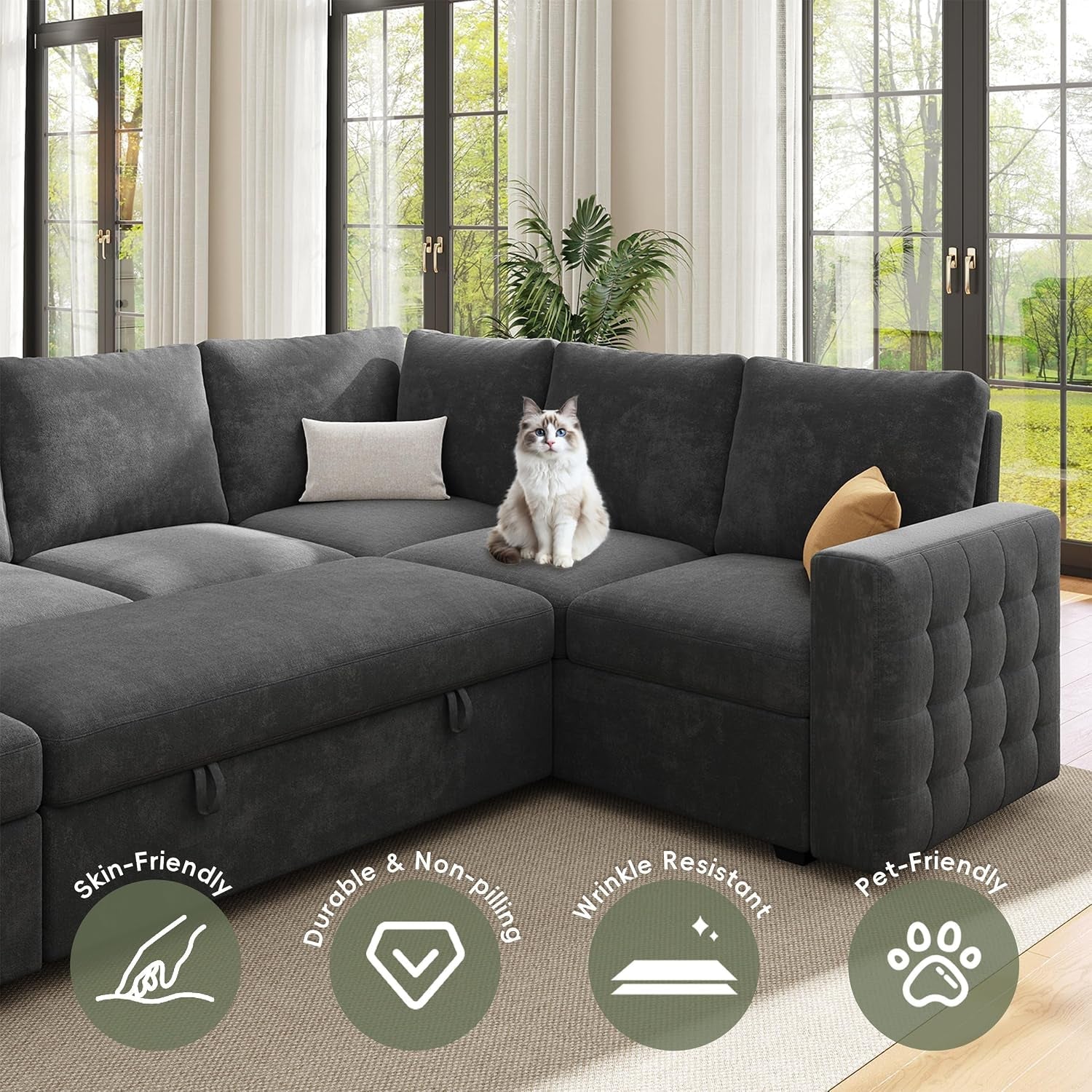 104-sectional-sleeper-sofa-bed-7-seat-pull-out-couch-with-storage-gray