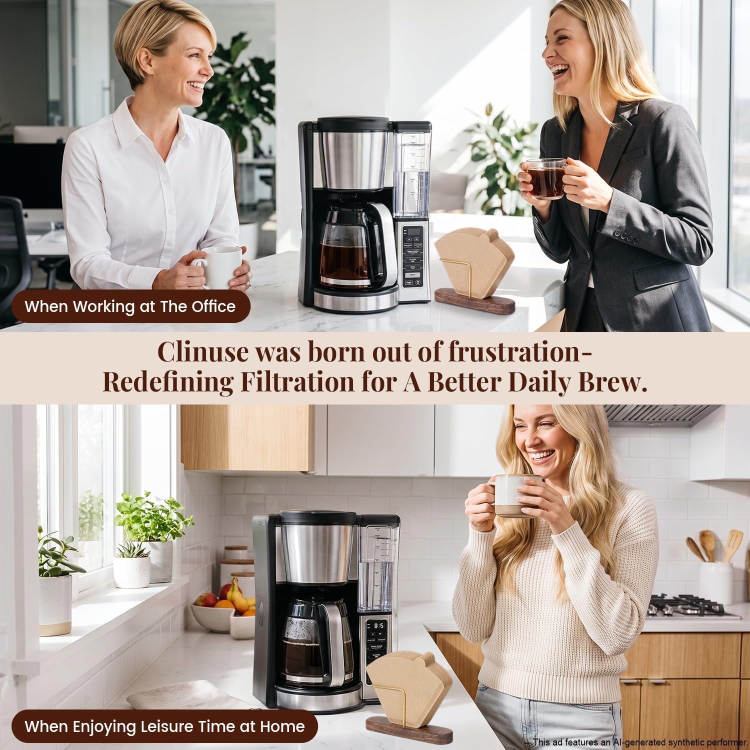 200pcs-4-cone-coffee-filters-8-12-cup-compatible-with-ninja-maker-disposable-natural-unbleached-no-blowout-paper-filters-compatible-with-ninja-cuisinart-pour-over-and-drip-coffee-maker