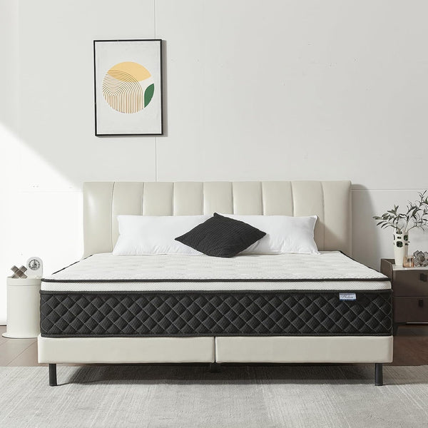 Queen Mattress, 12 Inch Queen Size Mattress in a Box, Pocket Spring1