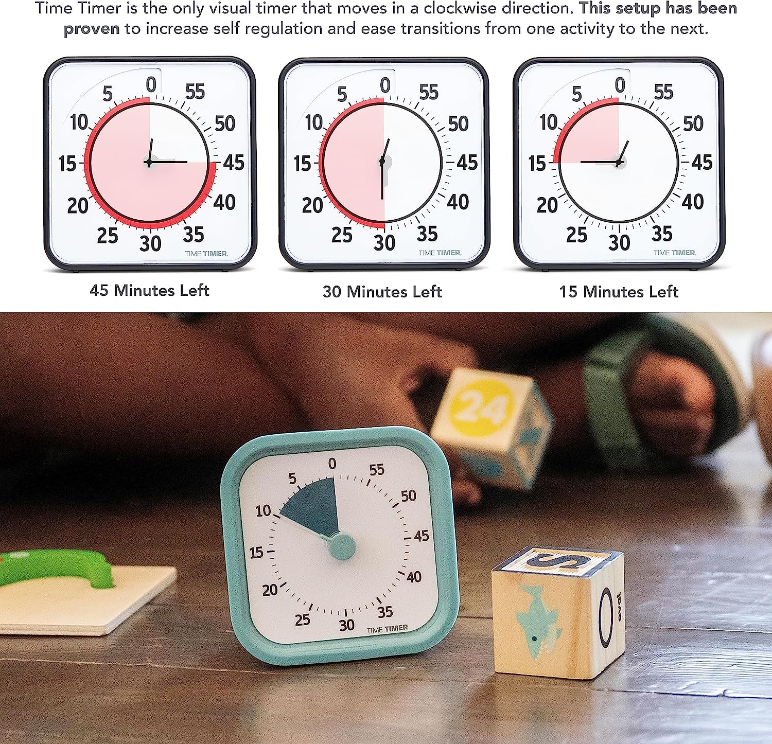 home-mod-60-minute-visual-timer-home-edition-silent-operation-study-tool-for-kids-desk-homeschool-supplies-office-meetings-lake-day-blue