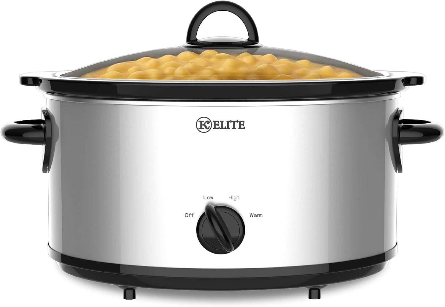 6-quart-slow-cooker-for-large-families-stainless-steel-crock-pot-with-3-heat-settings-dishwasher-safe-ceramic-pot-tempered-glass-lid