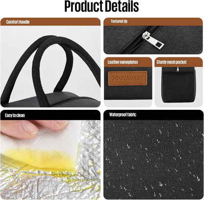 Lunch Bag&Box Women/Men Insulated&Reusable5