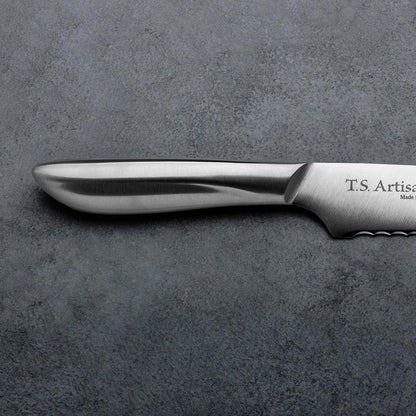 Hybrid-Edge Santoku Utility Knife, Made in Japan4