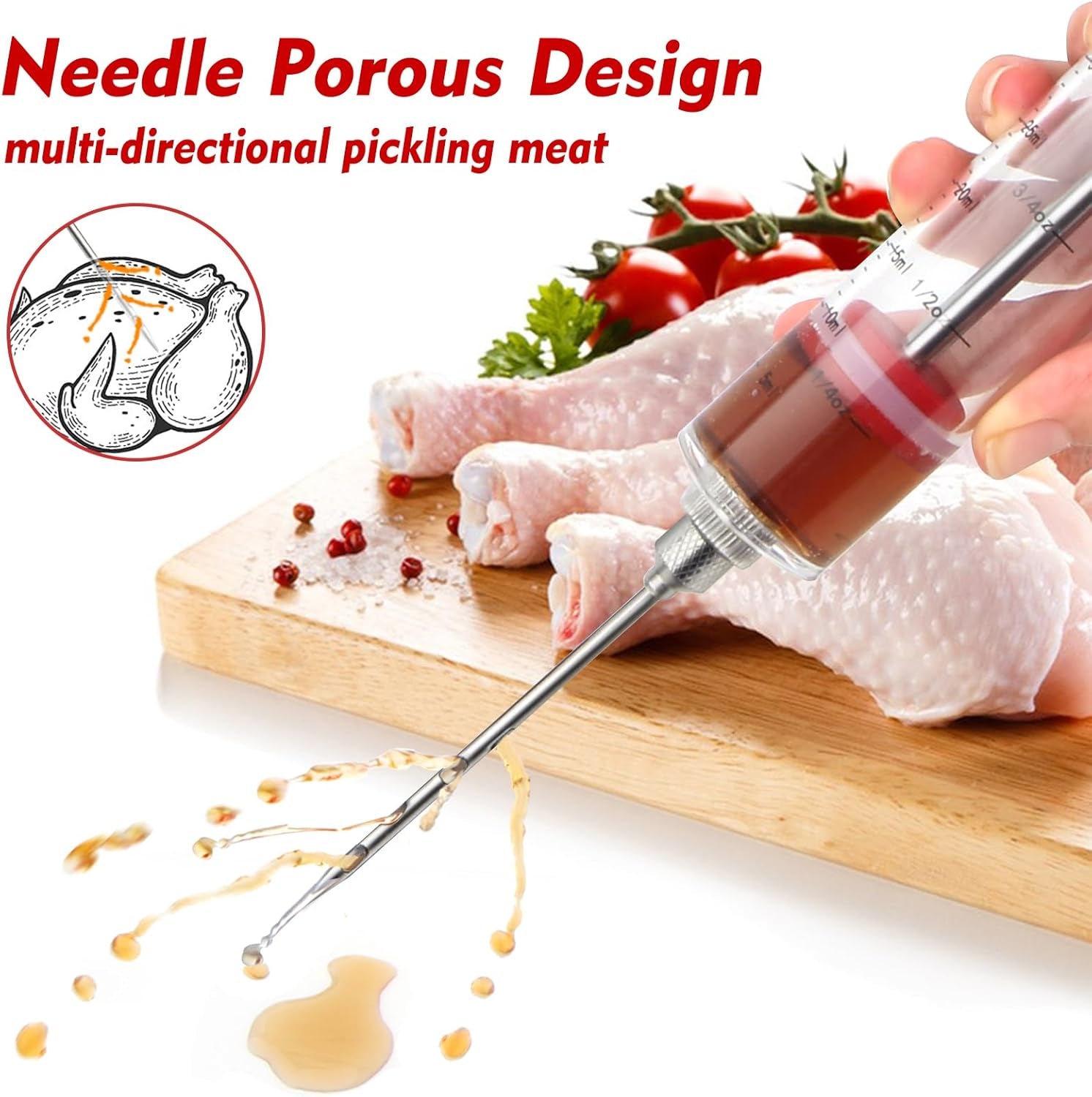 meat-injector-1-oz-plastic-bbq-marinade-injector-kit-turkey-injector-syringe-3-stainless-steel-meat-needles-3-replacement-o-rings-1-cleaning-brush-for-turkey-smoked-bbq-grill