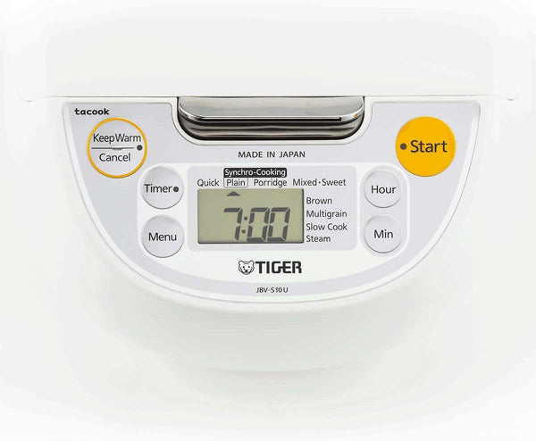 Japan Made Synchro-Cooking 5.5-Cup Micom Rice Cooker and Warmer with 10 Cooking Menu Settings, Stainless Steel Non-Stick Inner Pot and Tacook Cooking Plate, Lets You Cook Rice and Main Dish at the Same Time4