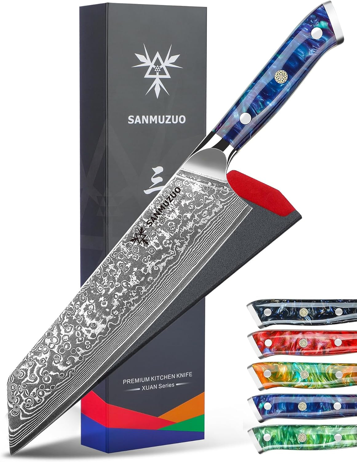 8-5-inch-kiritsuke-kitchen-chef-knife-67-layers-damascus-steel-resin-handle-xuan-seriessapphire-blue