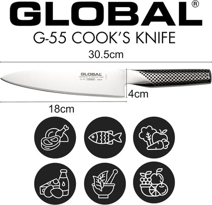 Chef'S Knife, 7" Blade, Japanese Stainless Steel3
