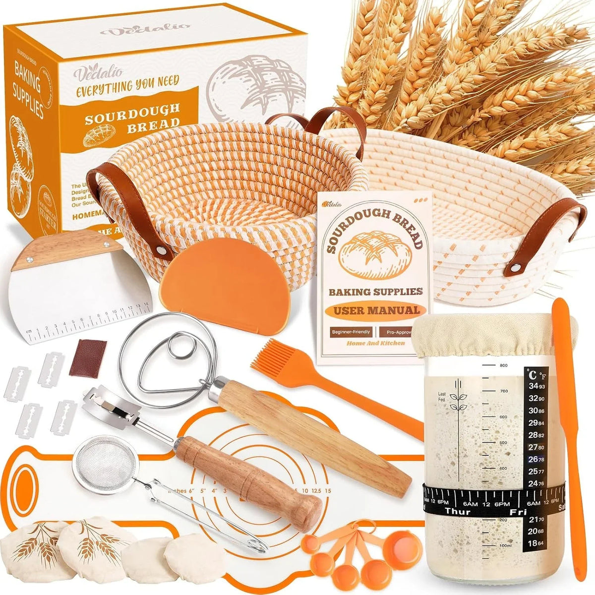 sourdough-starter-kit-sourdough-bread-baking-supplies-sour-dough-starter-kits-woven-bread-proofing-basket-sourdough-kit-jar-sour-dough-bread-making-tools-kit-accessories-gifts-for-women-mom-wife