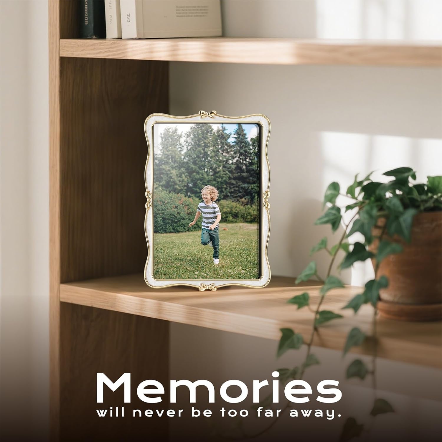 metal-bow-picture-frame-5x7-photo-frames-with-high-definition-glass-front-gift-ideas-tabletop-home-decorative-gold-white