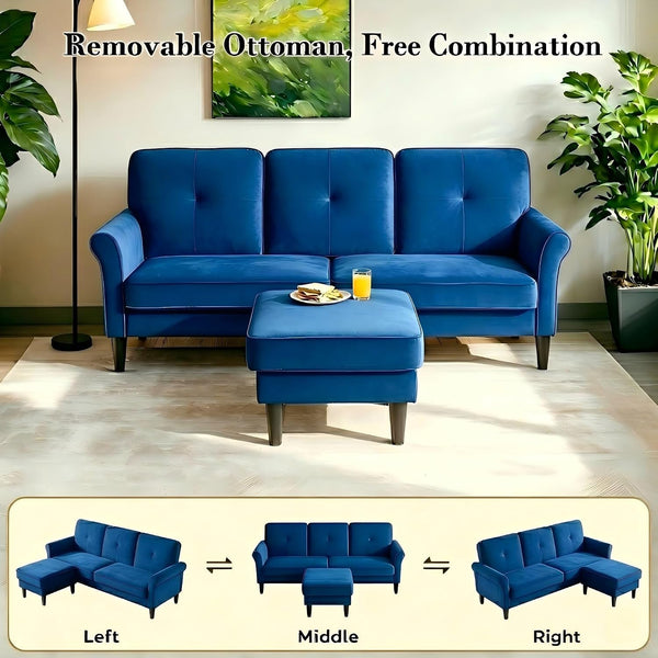 Sofa Couch, 83" Sofas for Living Room, Soft Couches for Living Room4