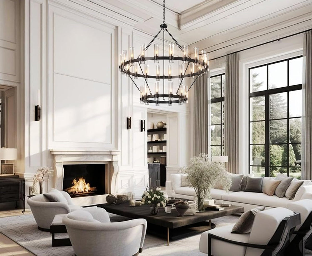 large-black-chandelier-30-light-wagon-wheel-chandelier-with-glass-shade-60-inch-round-industrial-high-ceilings-pendant-lighting-fixture-for-dining-living-room-kitchen-island-foyer