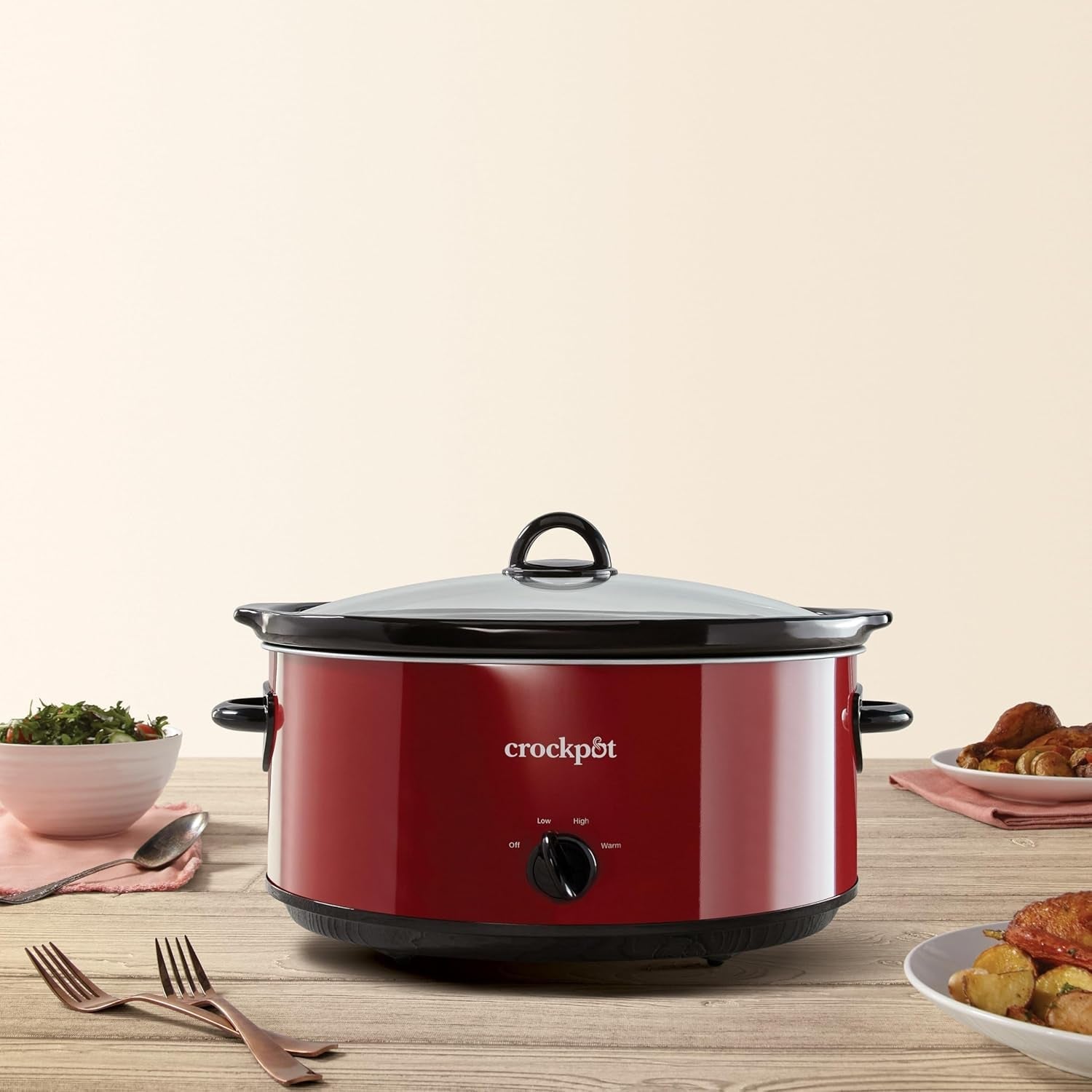 crock-pot-8-quart-manual-slow-cooker-xl-family-size-serves-10-people-removable-stoneware-with-warming-setting-dishwasher-safe-for-easy-cleanup-red
