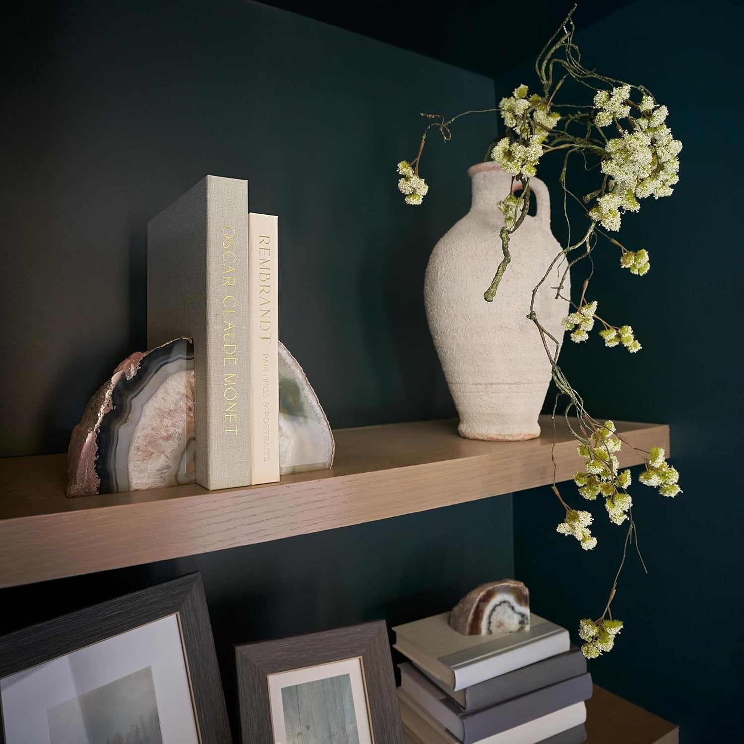 set-of-2-beautiful-decorative-linen-books-aesthetic-faux-fake-books-modern-home-decoration-for-your-coffee-table-bookshelf-or-mantel-stylish-keepsake-box-and-photo-storage-solution
