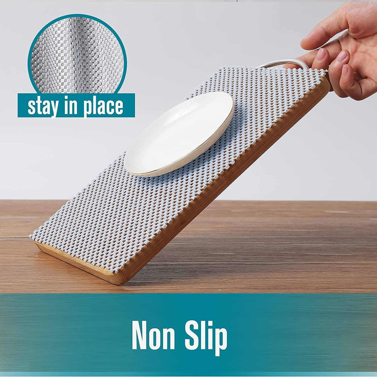 shelf-liner-non-adhesive-roll-drawer-liners-12-inches-x-20-feet-non-slip-grip-durable-strong-clean-shelving-liner-for-kitchen-cabinets-storage-desks-kitchenware-tableware-light-gray