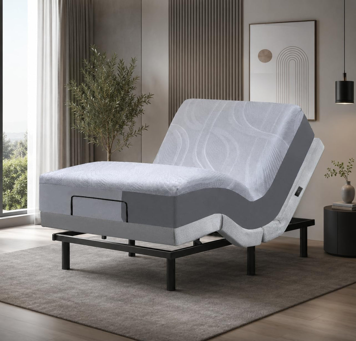 premium-full-adjustable-bed-with-14-inch-prime-gel-memory-foam-sleep-system-massage-zero-gravity-anti-snore-programmable-memory-positions-usb-underbed-lighting-zero-clearance