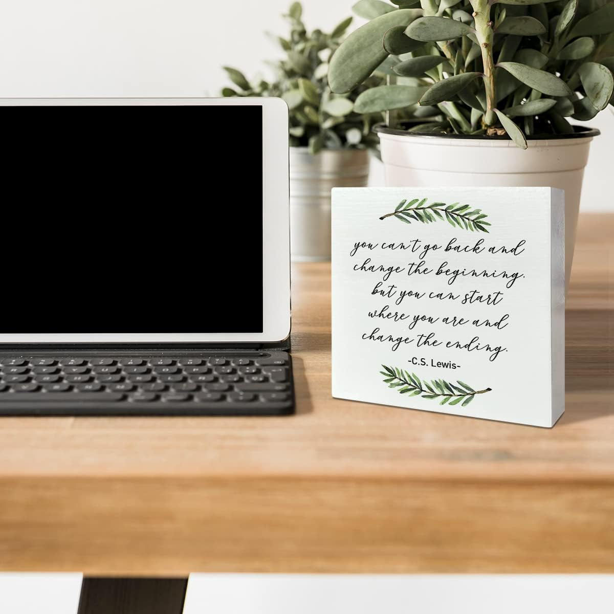 inspirational-quotes-desk-decor-wooden-box-sign-change-the-beginning-motivational-desk-decor-for-women-men-alcoholics-anonymous-counselor-therapist-home-office-wooden-box-sign-decor
