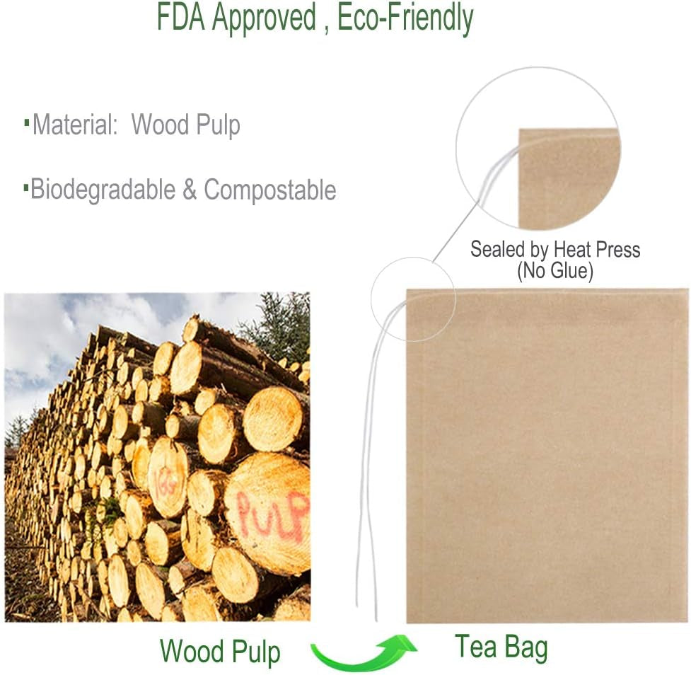 eco-fil-disposable-tea-filter-bags-for-loose-tea-wood-pulp-material-biodegradable-and-compostable-unbleached-empty-tea-infuser-sachets-with-drawstring-100-pack-3-2inch-x-4-0inch-wood-pulp-material-biodegradable-and-compostable-unbleached-empty-tea-infuser-sachets-with-drawstring-3-2-x-4-0