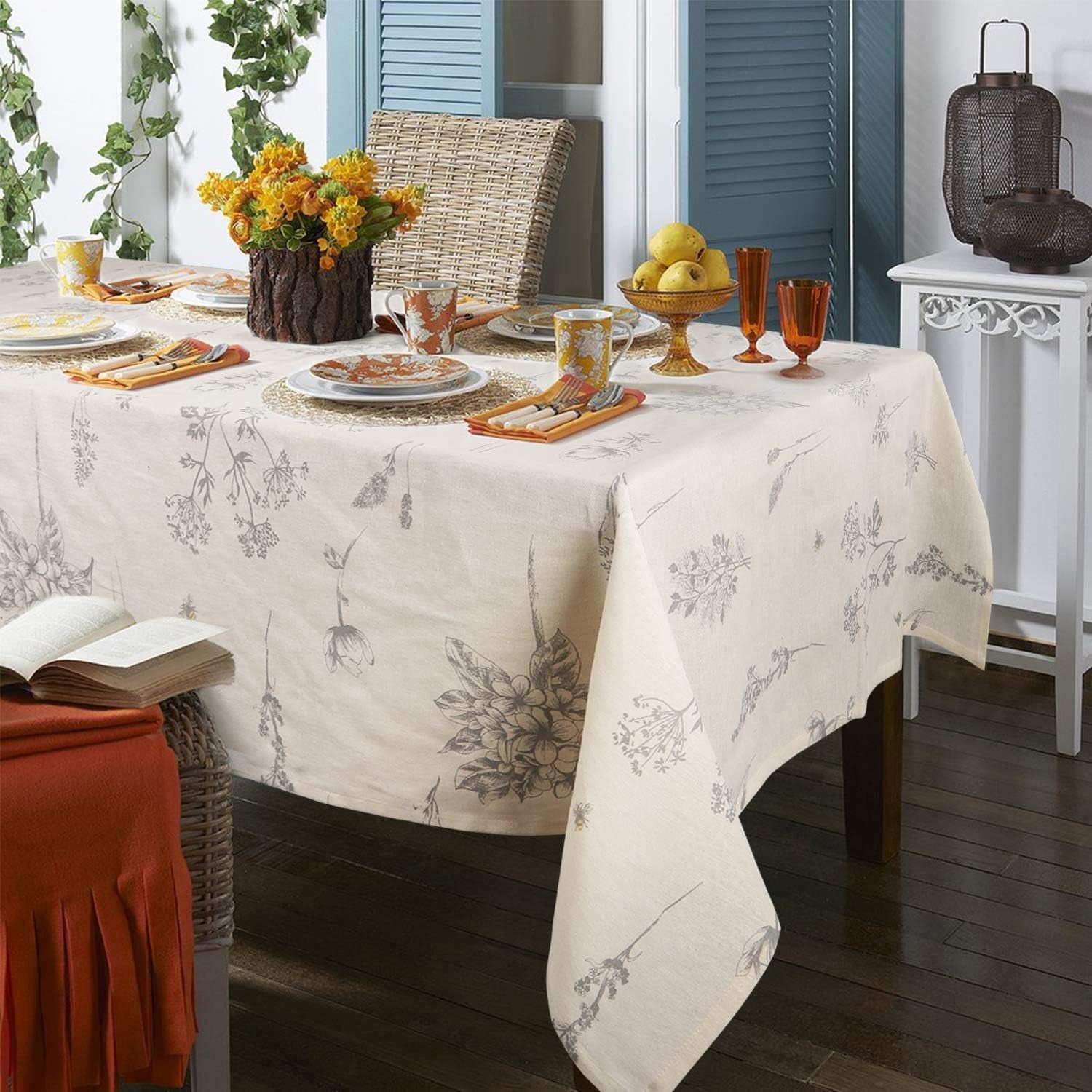 summer-floral-beige-cotton-linen-rectangle-tablecloth-rustic-garden-natural-decorative-table-cover-for-kitchen-dining-summer-picnic-indoor-outdoor-use-rectangle-oblong-55-x-86-linen
