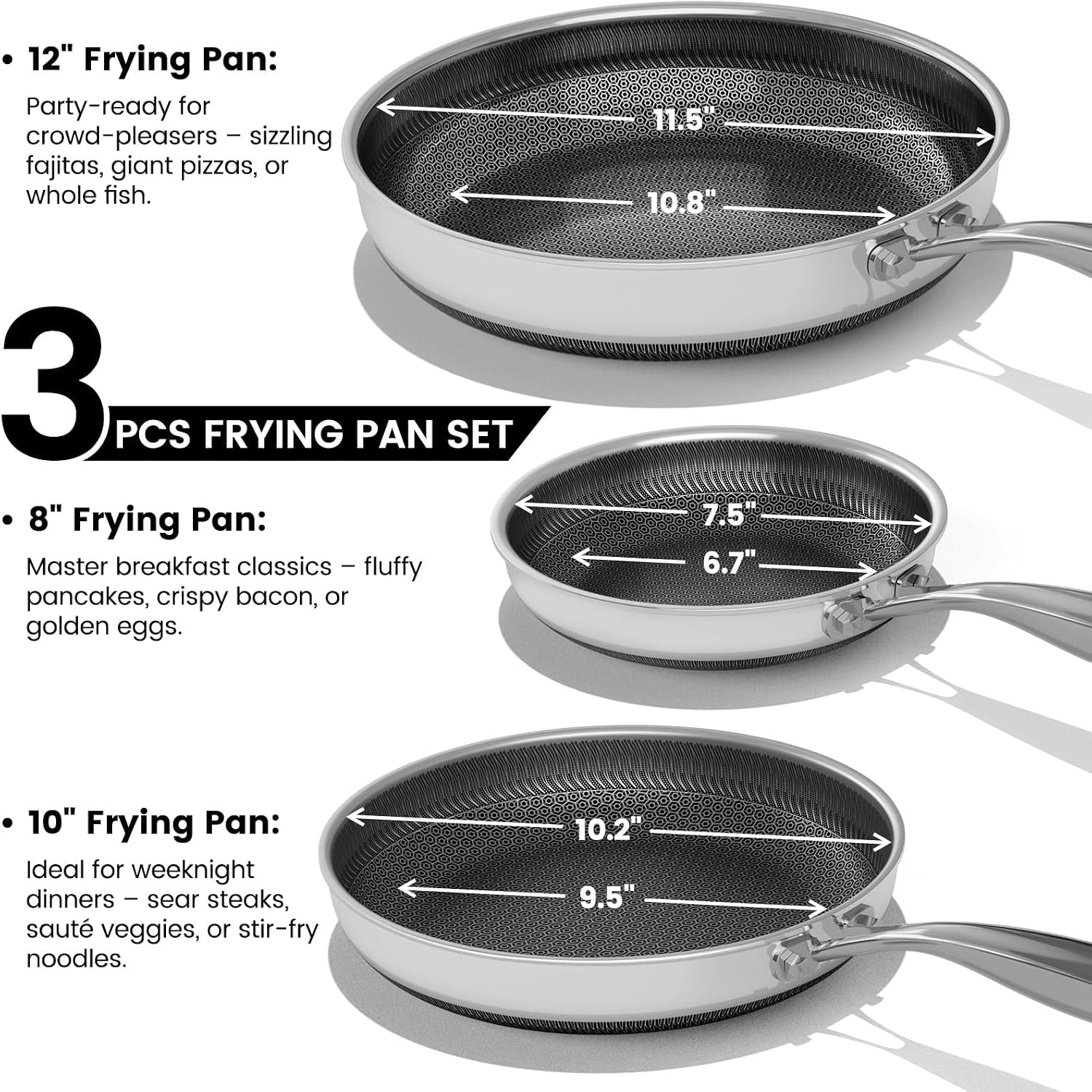 non-stick-frying-pans-set-8-10-and-12-inch-with-lids-hybrid-fajita-pans-nonstick-for-cooking-stainless-steel-pan-skillets-dishwasher-oven-safe-induction-ready-cooking-pan-pfoa-free-cookware