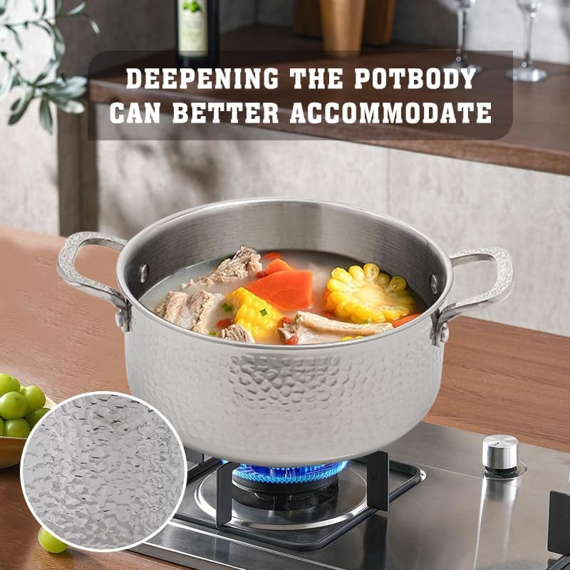 tri-ply-stainless-steel-stock-pot-with-lid-5-quart-hammered-stockpot-induction-cooking-pot-soup-pot-compatible-with-all-stovetops-5qt