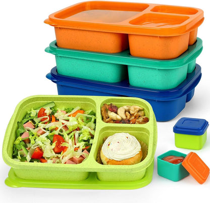 Bento Lunch Box Containers for Adults & Kids1