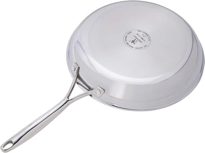 HENCKELS Paradigm 12-Inch Ceramic Fry Pan with Lid, Oven Safe up to 500°F | Non-Toxic, Food-Safe, Ceramic Nonstick Coating. Induction Cookware Compatible for All Cooktops. Scratch Resistant.9