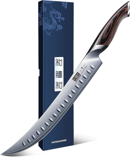Carving Slicing Knife, 10 Inch Razor Sharp Japanese Brisket Knife1