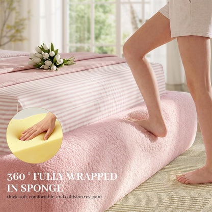 Cloud Bed Frame King Size 360° Upholstered Platform Bed4