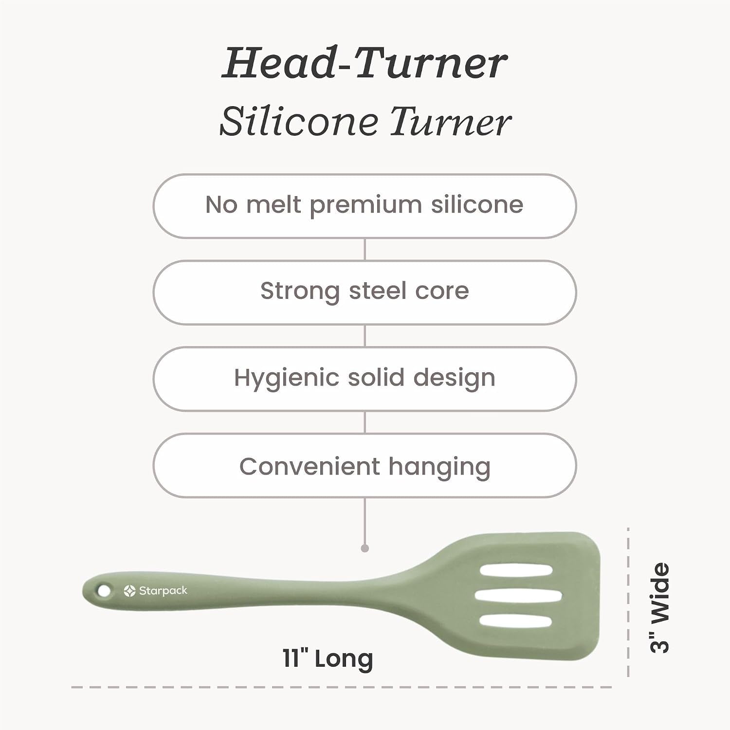 starpack-head-turner-premium-silicone-turner-spatula-11-4-slotted-spatula-up-to-600-f-high-heat-resistant-silicone-slotted-spatulas-for-cooking-lfgb-grade-non-stick-rubber-turner-spatula