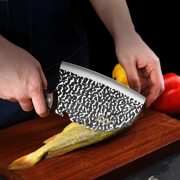 Meat Cleaver,Cleaver Knife 6.1 Inch Forged Kitchen Knife, Sharp Ladies Special Slicing Knife, Kitchen Household Stainless Steel Kitchen Knife4