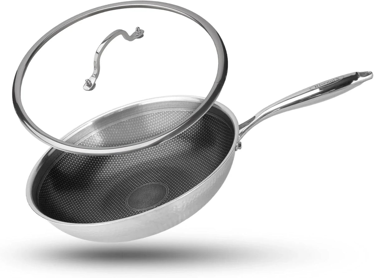 hybrid-wok-12-inch-wok-with-lid-stainless-steel-woks-stir-fry-pans-non-stick-pfoa-free-cookware-dishwasher-and-oven-safe-compatible-with-induction