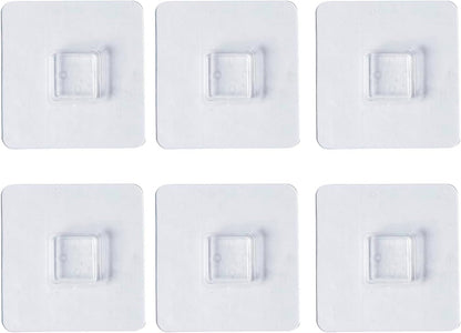 Square Adhesive Pads, for  Corner Shower Caddy, 6PCS1